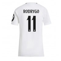 Real Madrid Rodrygo Goes #11 Fußballbekleidung Heimtrikot Damen 2024-25 Kurzarm